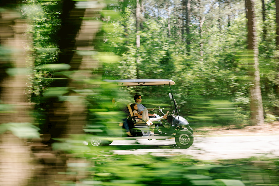 Golf cart in peachtree city