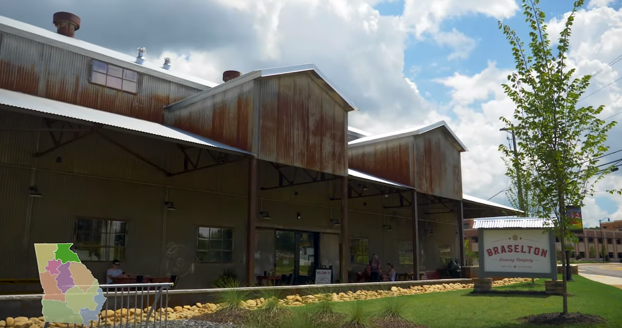 An old warehouse in Braselton, GA